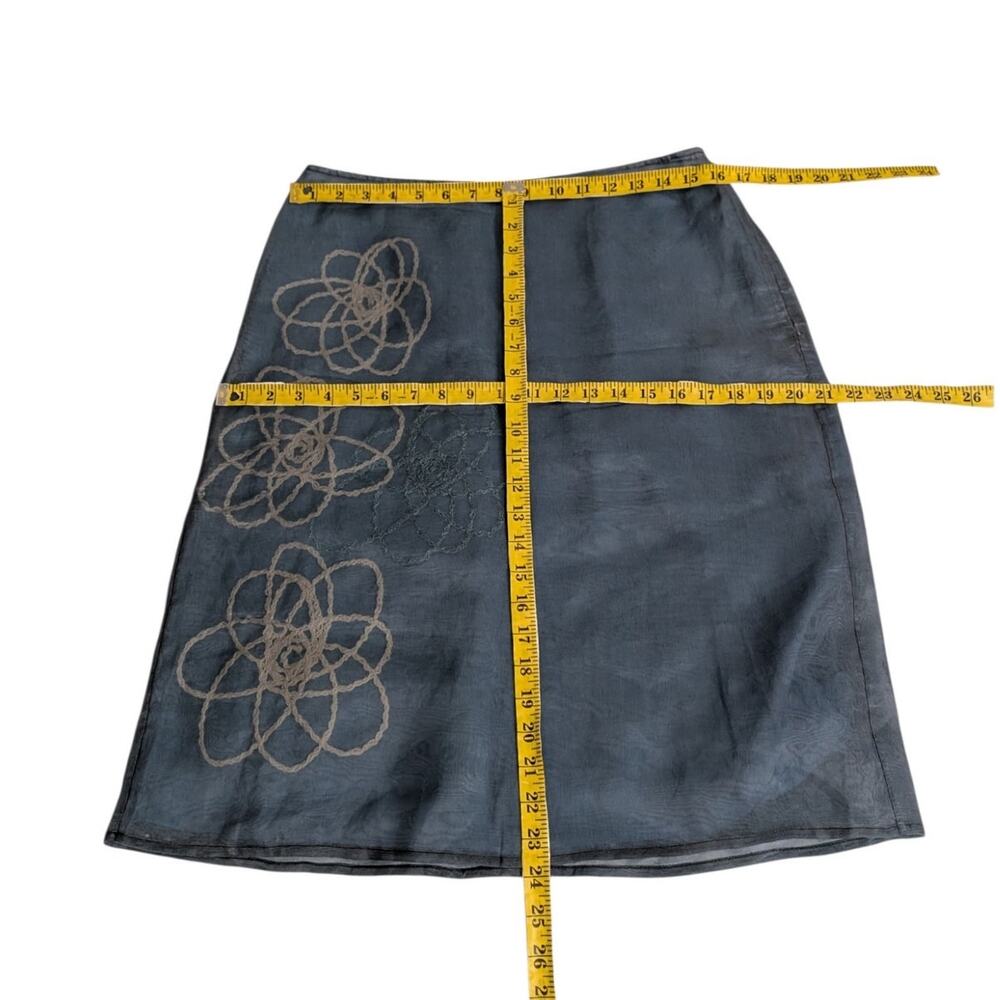 Cerruti 1881 Vintage Silk Skirt - Picture 12 of 13
